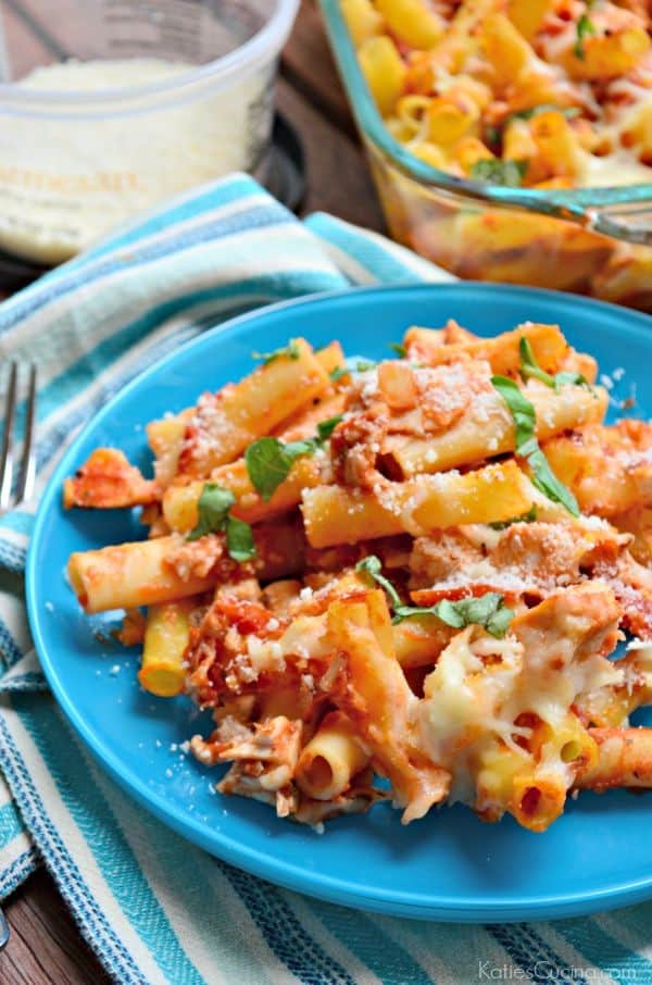 chicken parmesan baked ziti 