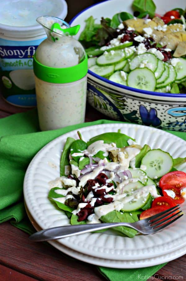 Creamy Greek Salad Dressing