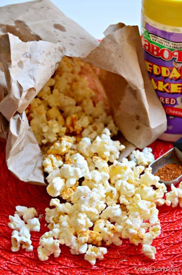cheesy taco popcorn