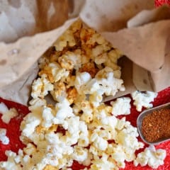 cheesy taco popcorn
