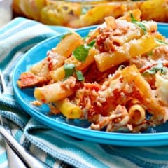 chicken parmesan baked ziti