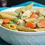 One Pot Chicken Pot Pie Pasta recipe - the best and easiest weeknight dinner recipe!