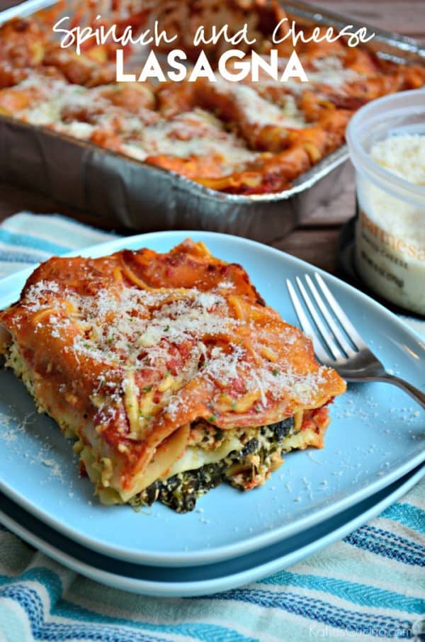 Spinach and Cheese Lasagna