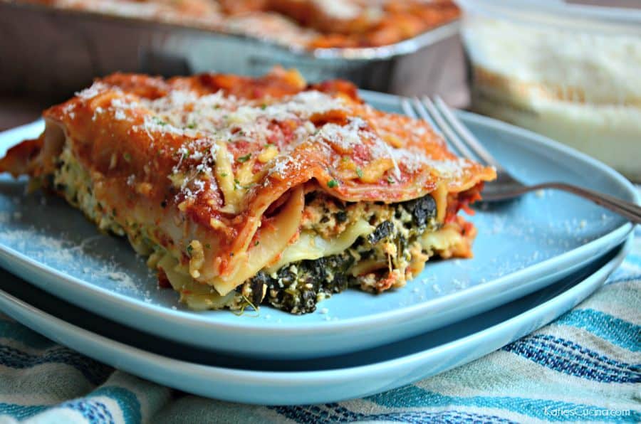 Spinach and Cheese Lasagna