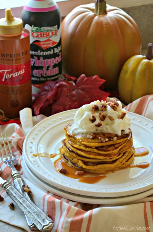 Pumpkin Buttermilk Pancakes 