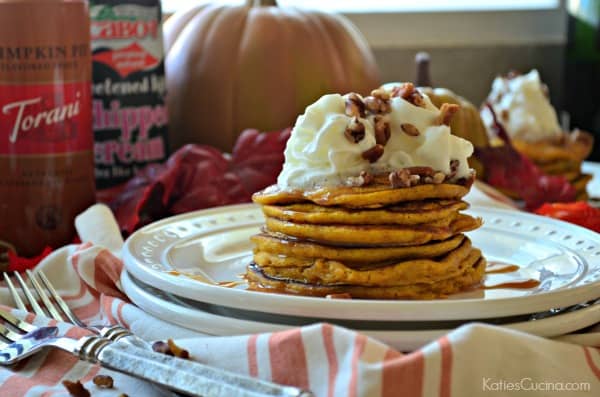 Pumpkin Buttermilk Pancakes 