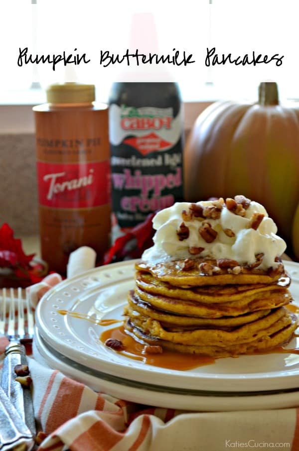 Pumpkin Buttermilk Pancakes