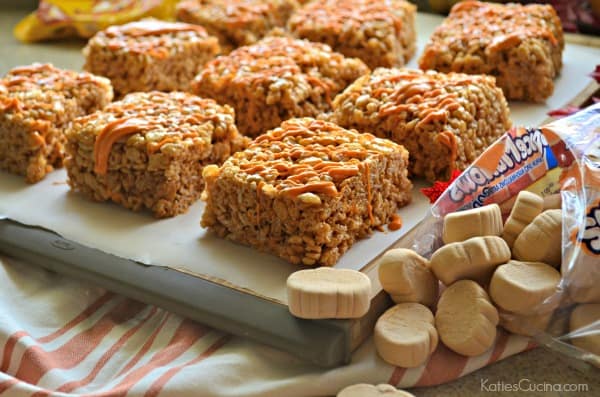 Pumpkin Spice Krispie Treats