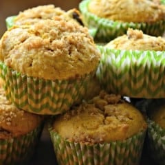 Pumpkin Streusel Muffins