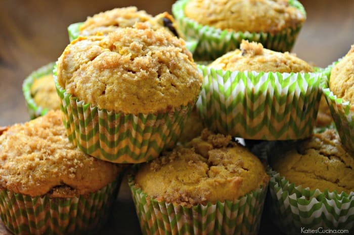 Pumpkin Streusel Muffins