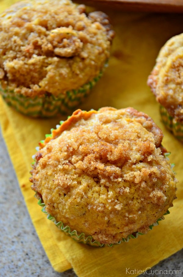 Pumpkin Streusel Muffins