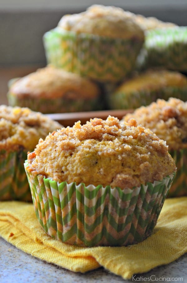 Pumpkin Streusel Muffins