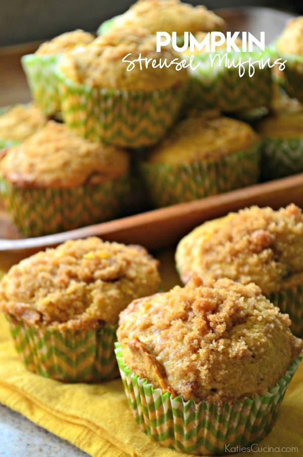 Pumpkin Streusel Muffins