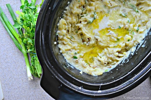 Slow Cooker Mashed Potatoes