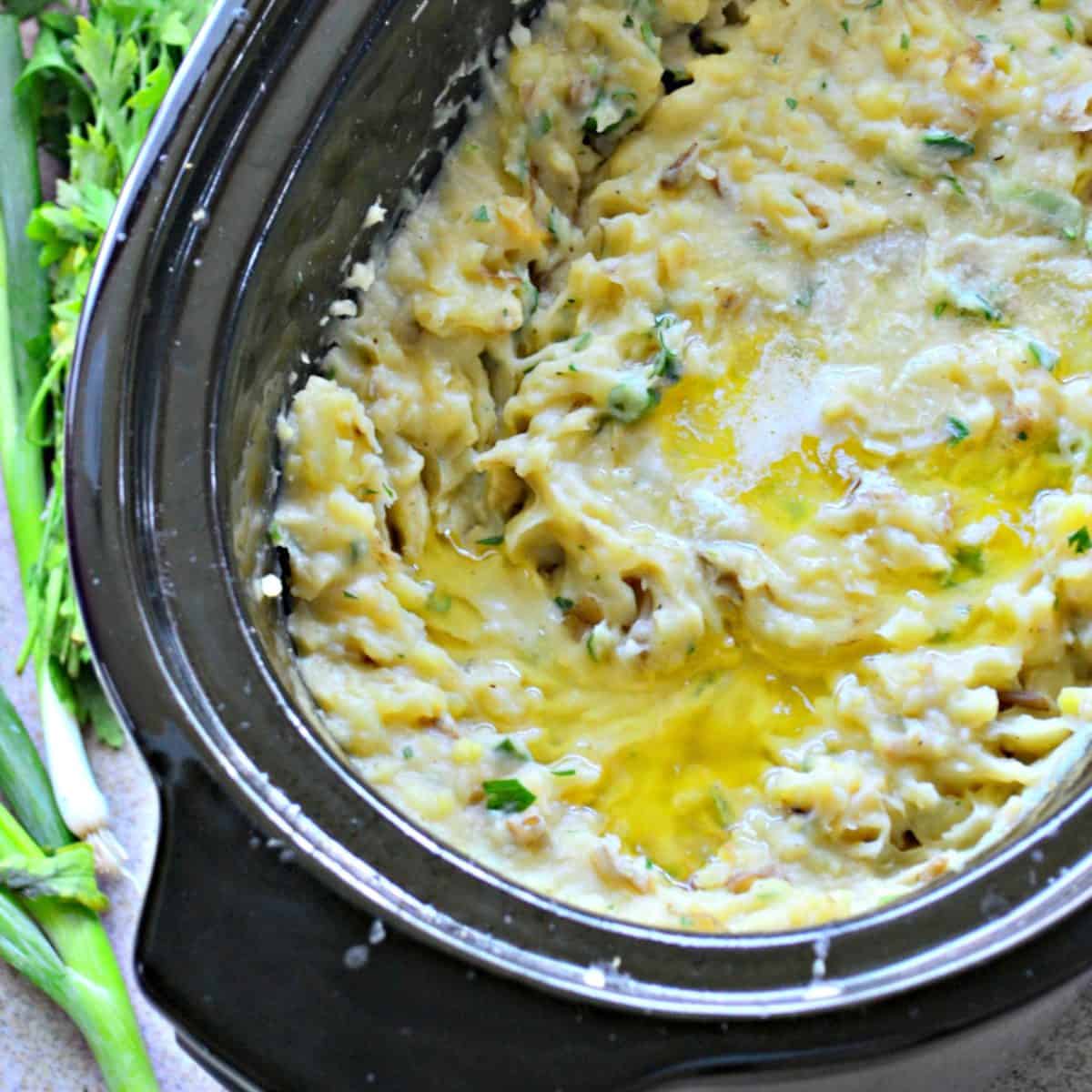 Slow Cooker Mashed Potatoes