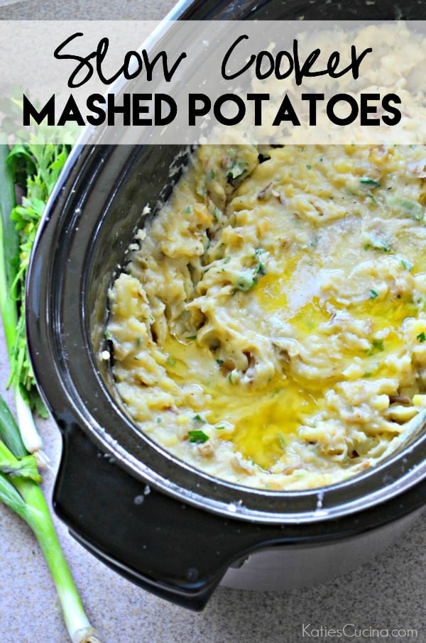 Slow Cooker Mashed Potatoes