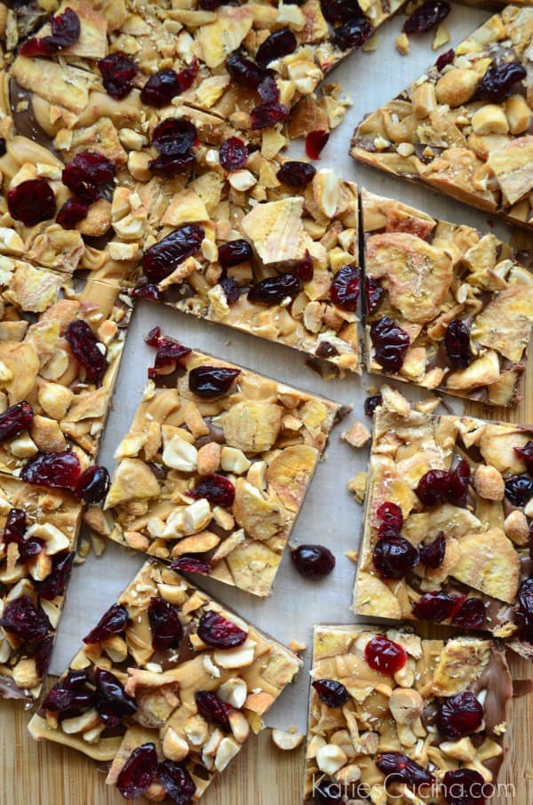 Chocolate PB&J Banana Bark Recipe #ReynoldsHoliday #Ad