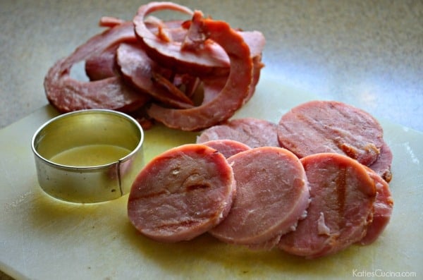 Southern Biscuit Breakfast Sandwiches - Ham Steaks