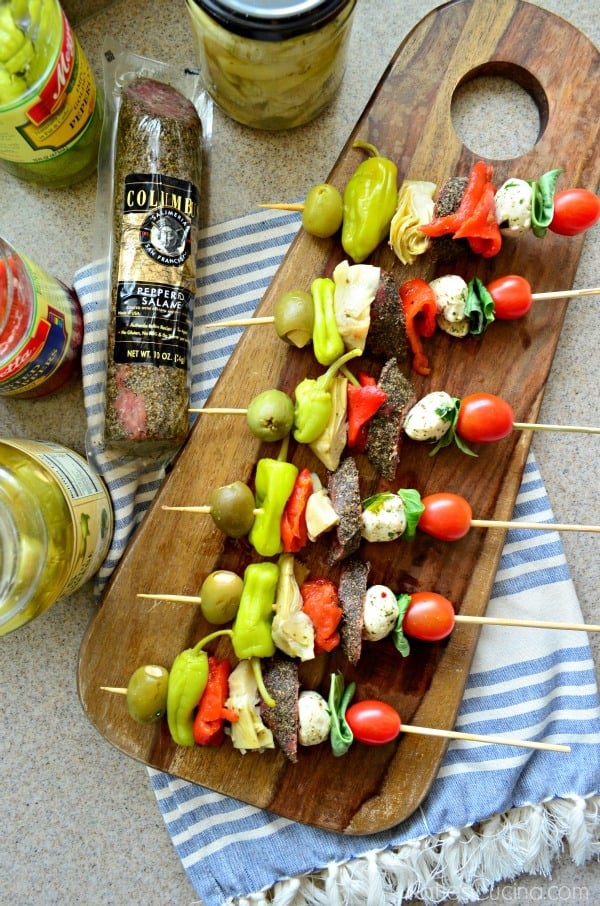 Antipasto Skewers