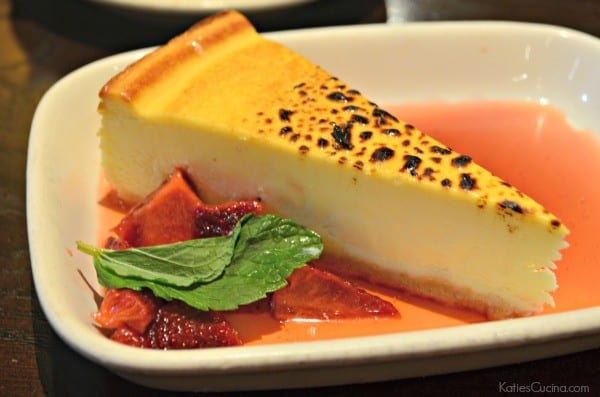 Brûlée Ricotta Cheesecake