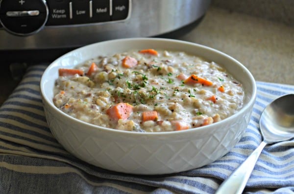 Slow Cooker Cream of Chicken Soup 4