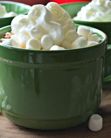 Slow cooker hot chocolate