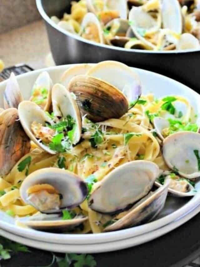 pasta with clams
