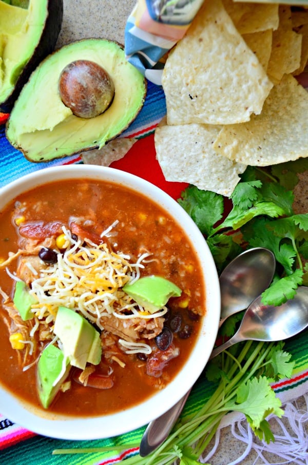 30 Minute Chicken Tortilla Soup - Katie's Cucina