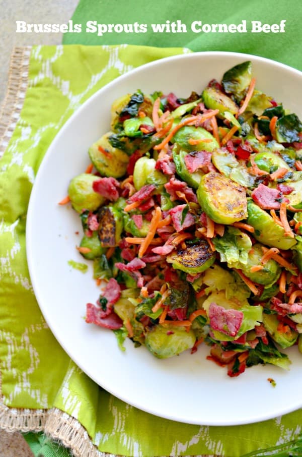 Brussels Sprouts with Corned Beef Recipe