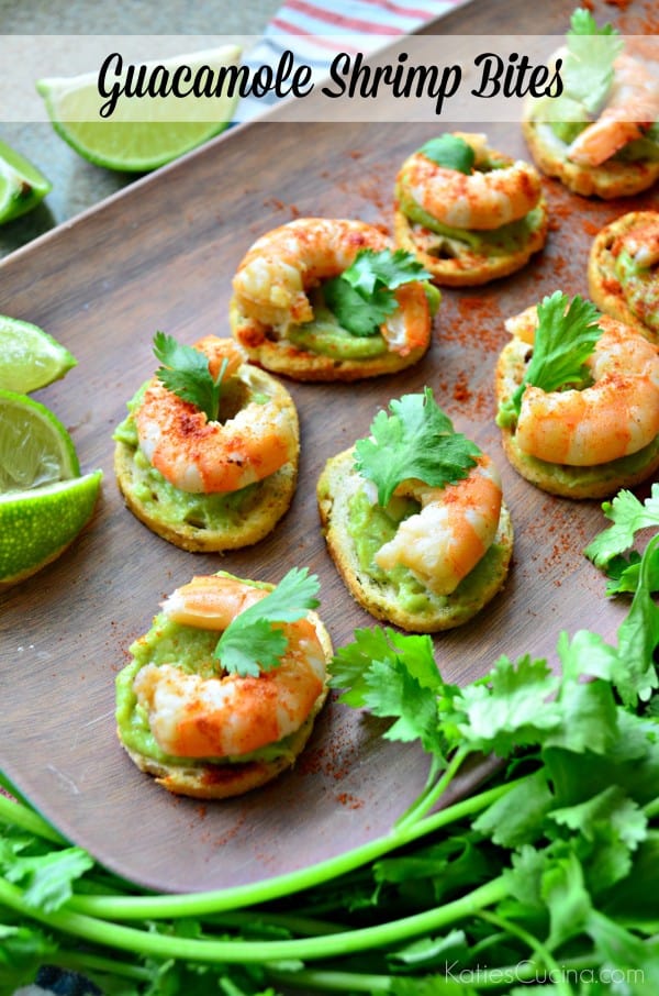 Guacamole Shrimp Bites