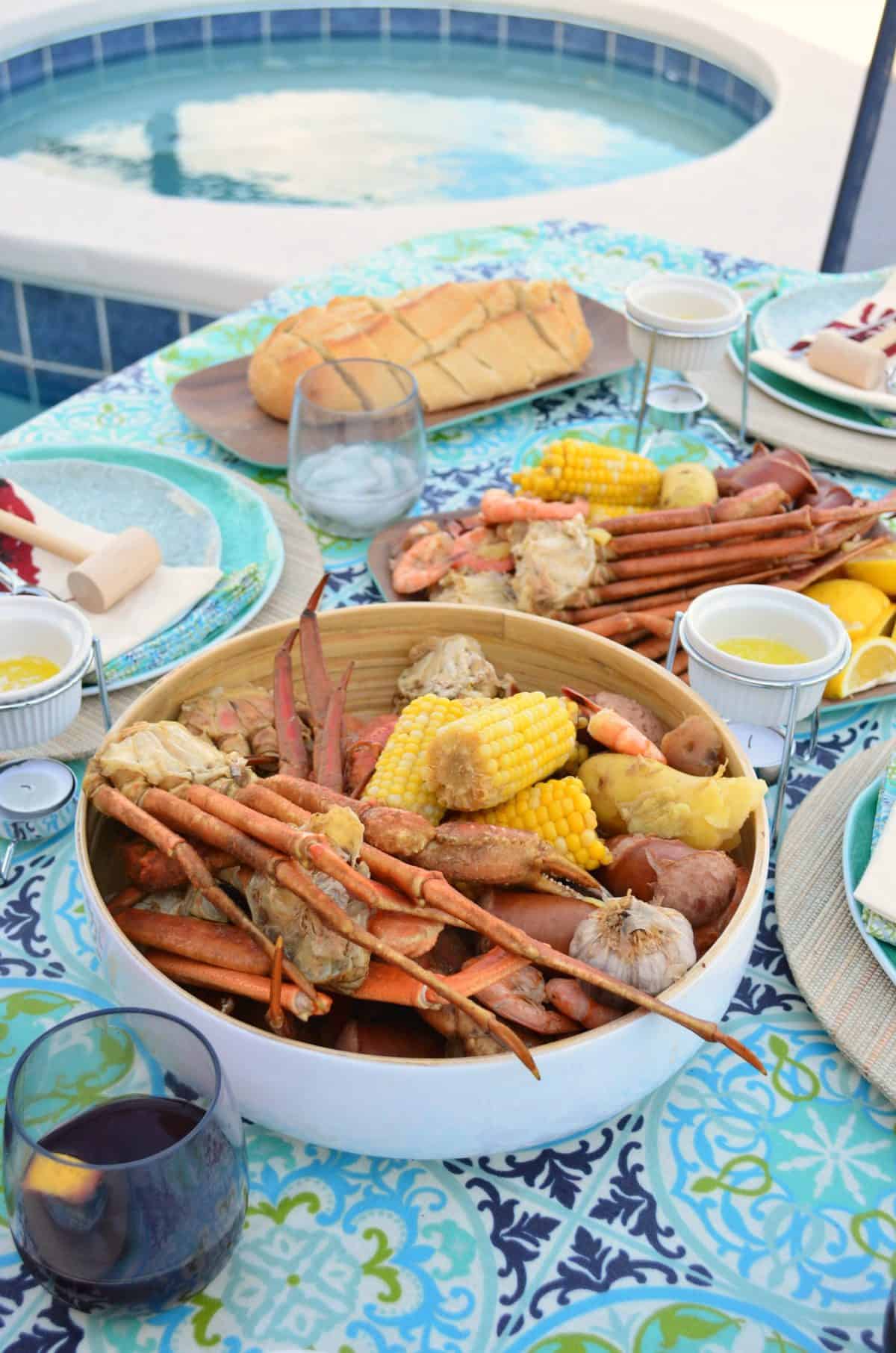 How To Host A Crab Leg & Shrimp Boil