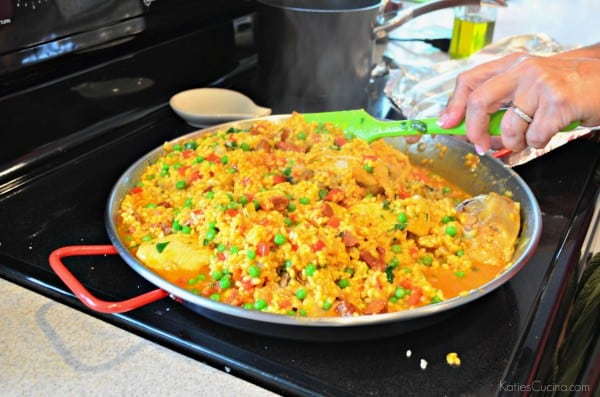 Paella Party - paella cooking #CelebrateOutdoors