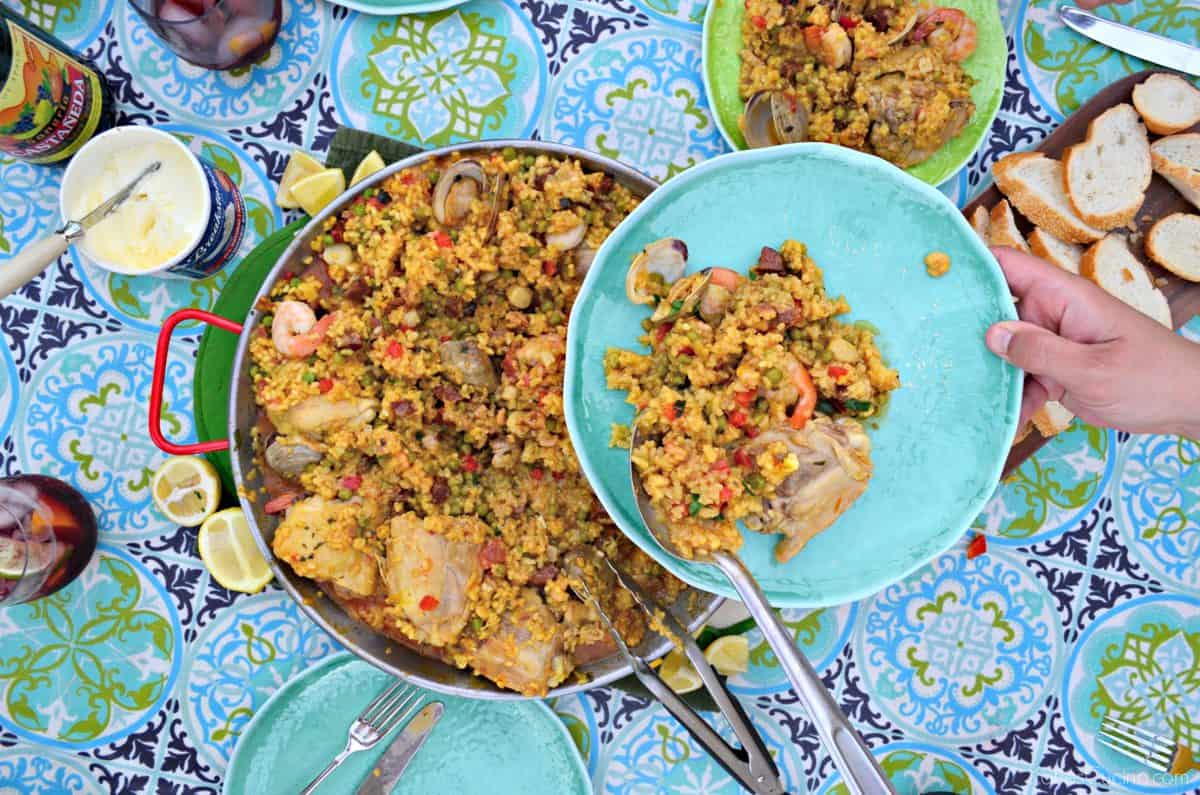 Paella Party Katie's Cucina