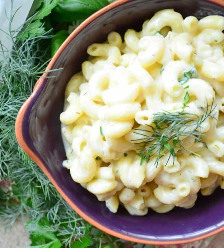 Stove-top Macaroni & Garlic Herb Cheddar Cheese