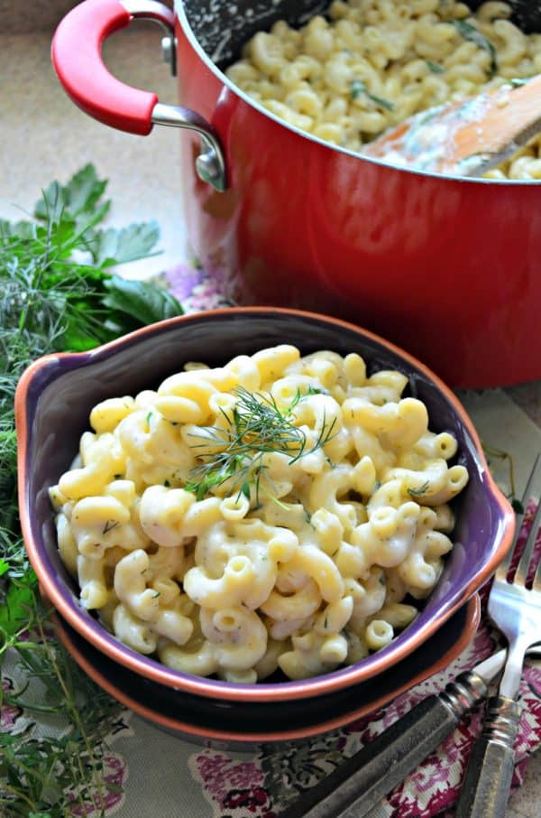 Stove-top Macaroni & Garlic Herb Cheddar Cheese