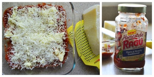 Baked Shrimp Parmesan Pasta #SimmeredInTradition #Ragu #Ad