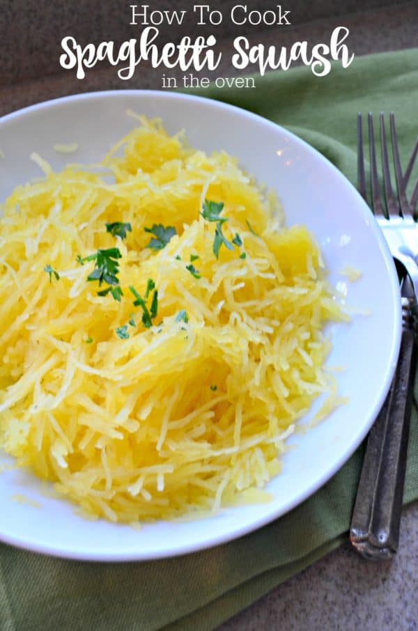 How To Cook Spaghetti Squash in the Oven