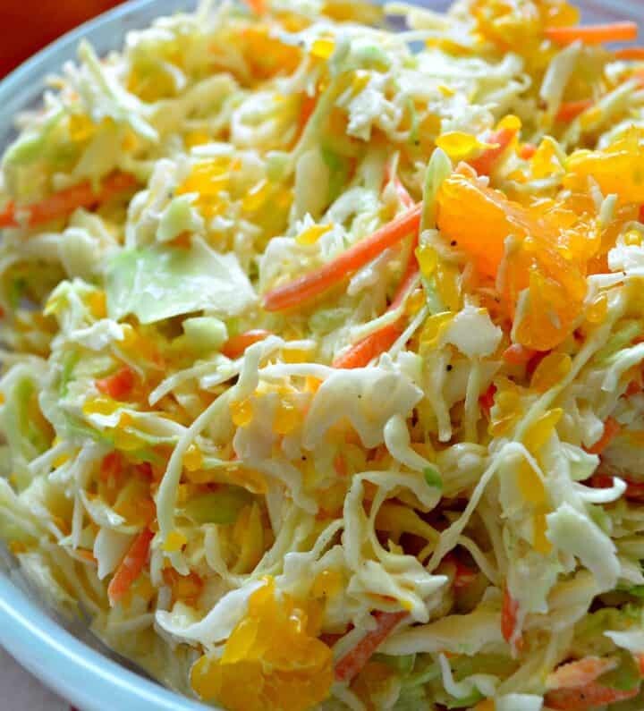 Mandarin Orange Coleslaw