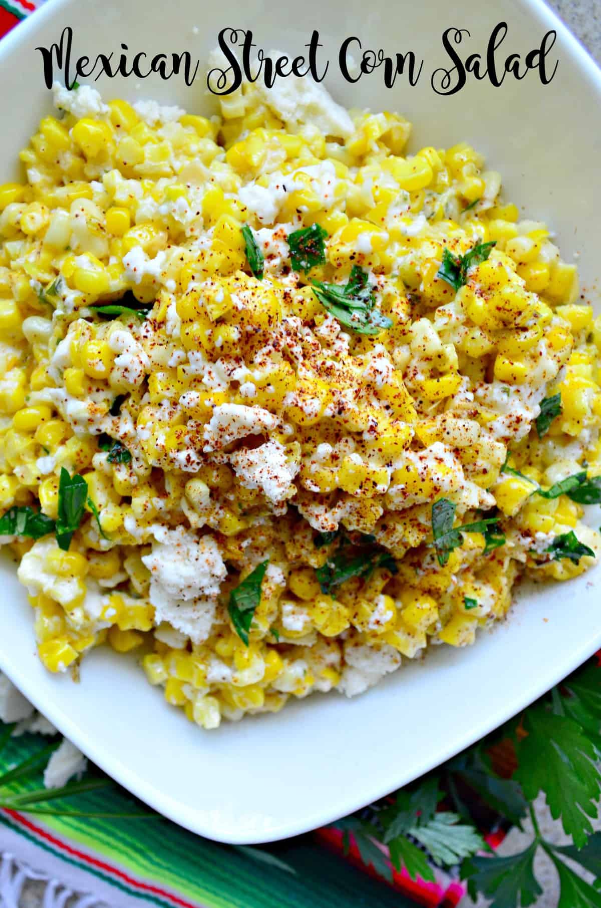 Mexican Street Corn Salad