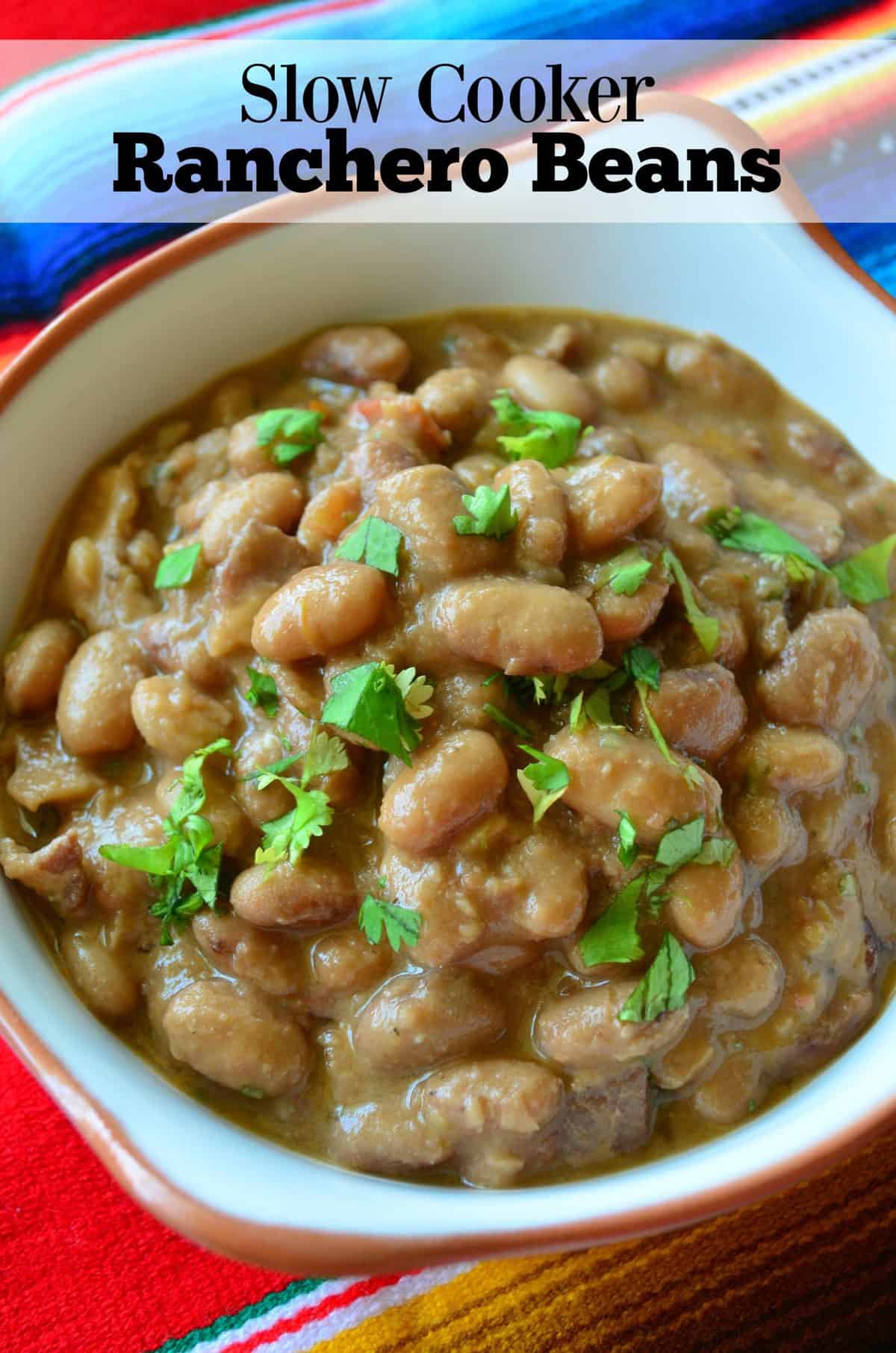 Slow Cooker Ranchero Beans