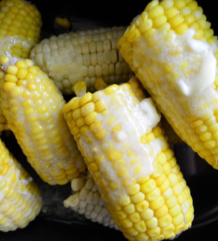 Slow cooker corn on the cob