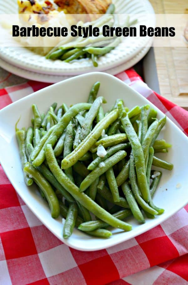 Barbecue Style Green Beans