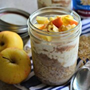 Apple Pie Overnight Oats