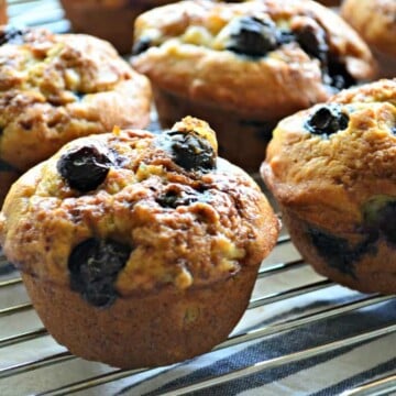 Banana Blueberry Muffins