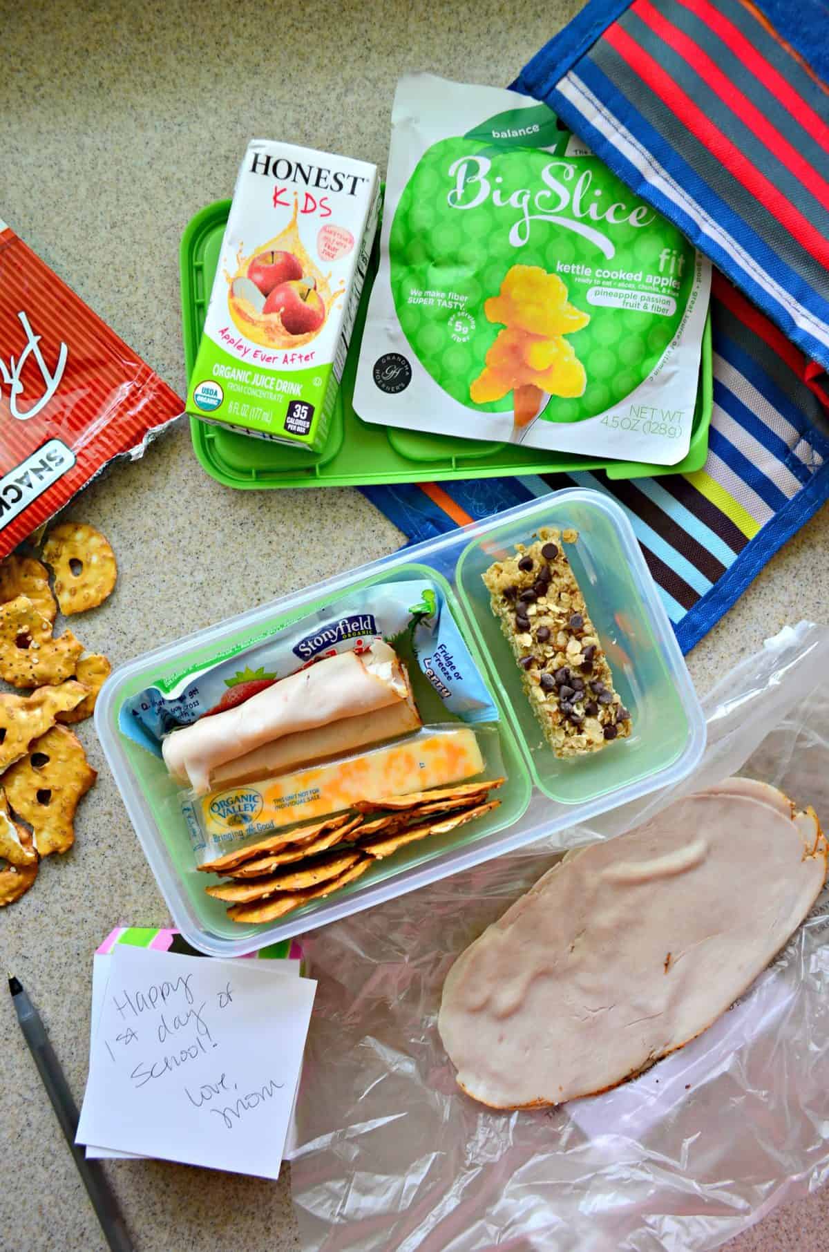 Beef Jerky Bento Snack Box or School Lunch Side 