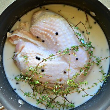 Buttermilk Thyme & Garlic Turkey Brine