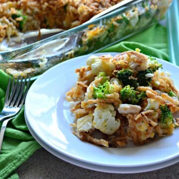 Chicken Rice and Broccoli Casserole