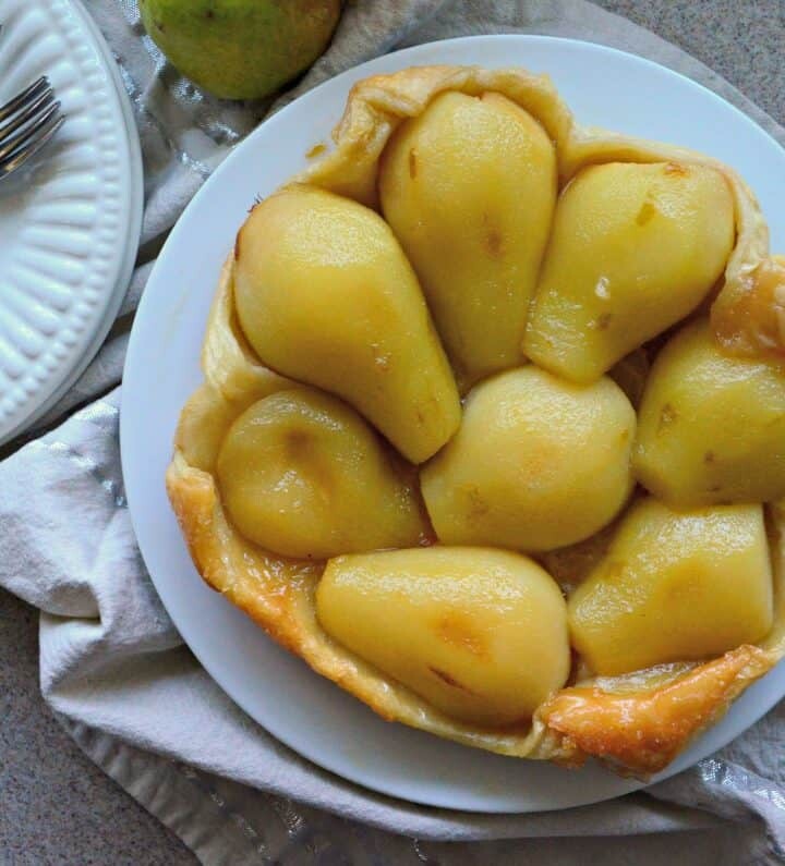 Pear Tart Tatin