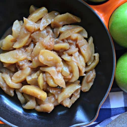 Skillet Cinnamon Apples