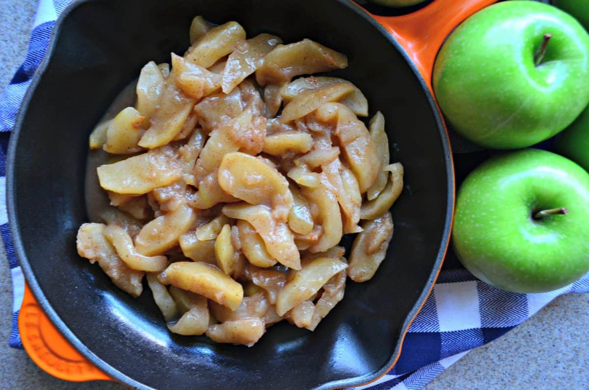 Skillet Cinnamon Apples